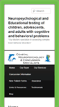 Mobile Screenshot of neuropsychconsultant.com