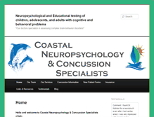 Tablet Screenshot of neuropsychconsultant.com